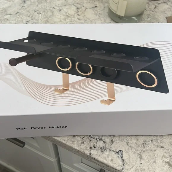 Wall mount hair dryer stand holder for Dyson - Picture 1 of 7